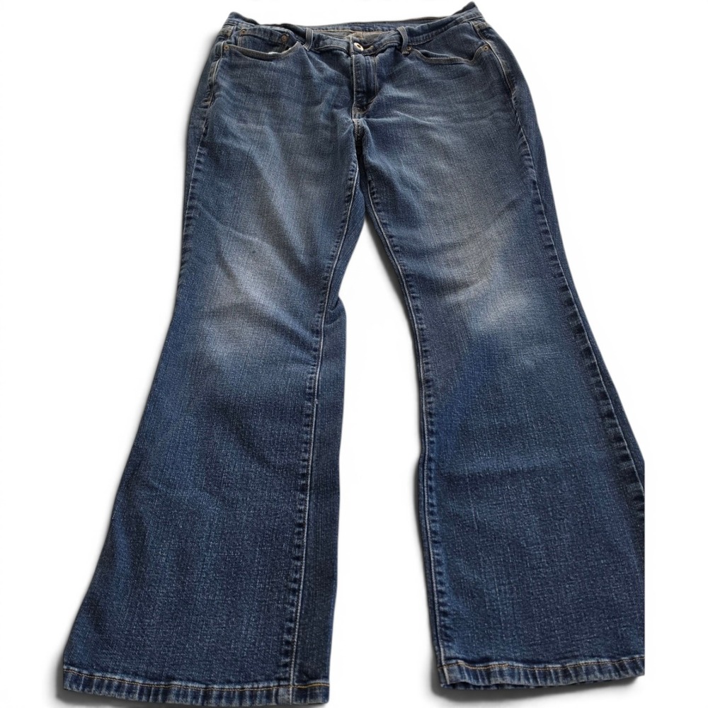 Levi's 515 Bootcut Jeans Women's 12 Short 31x30 Faded Dark Wash 2015